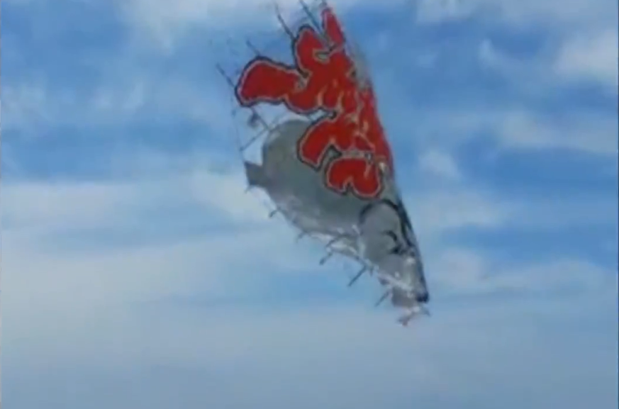 Dieu 700 kg bat ngo roi trung dam dong o Nhat Ban hinh anh