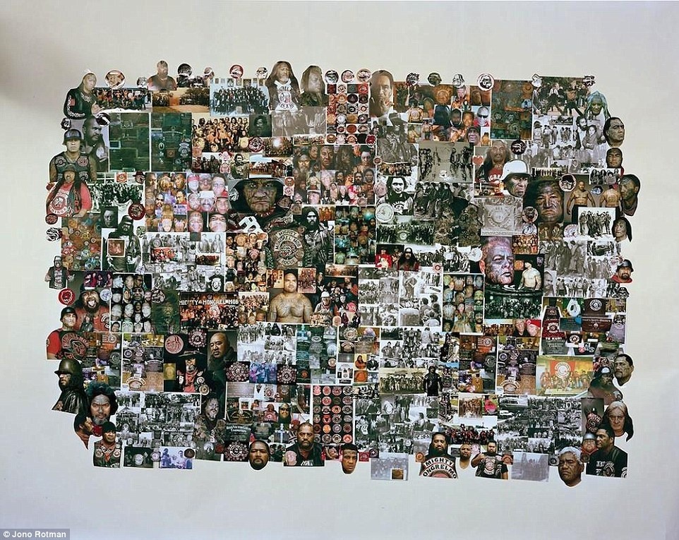 Rotman đã chụp 200 bức ảnh về băng nhóm Mob và dự định duy trì dự án này.