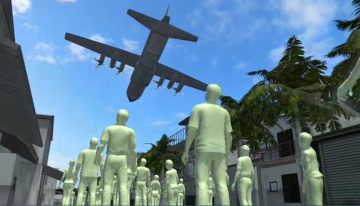 Mo phong hanh trinh tham khoc cua may bay Indonesia hinh anh