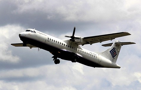 Phi co Trigana Air gap nan co the do thoi tiet xau hinh anh