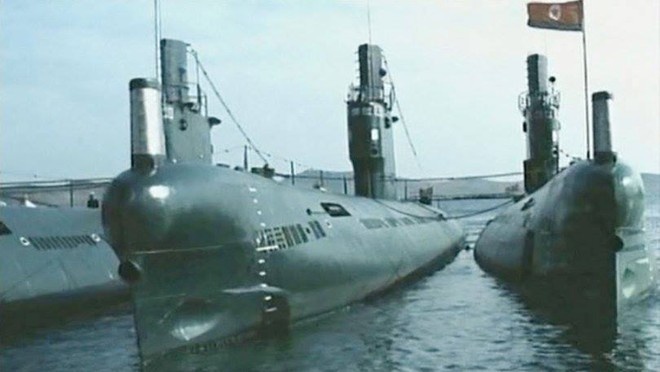 Triều Tiên có khoảng 70 tàu ngầm. Ảnh minh họa: Yonhap