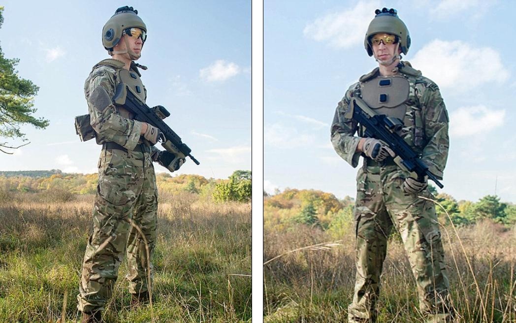 Hình ảnh Binh sĩ Tương lai (FSV) là một phần trong kế hoạch của Bộ Quốc phòng Anh nhằm cung cấp trang thiết bị ứng dụng công nghệ mới nhất cho binh sĩ. 