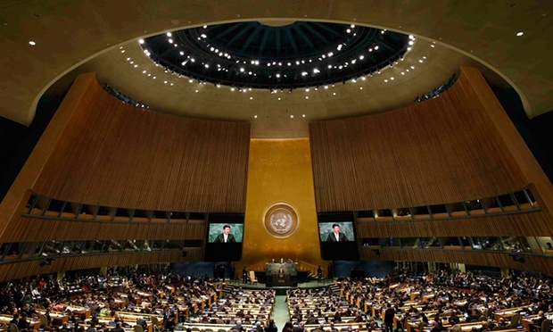Toàn cảnh cuộc họp Đại hội đồng. Ảnh: Guardian