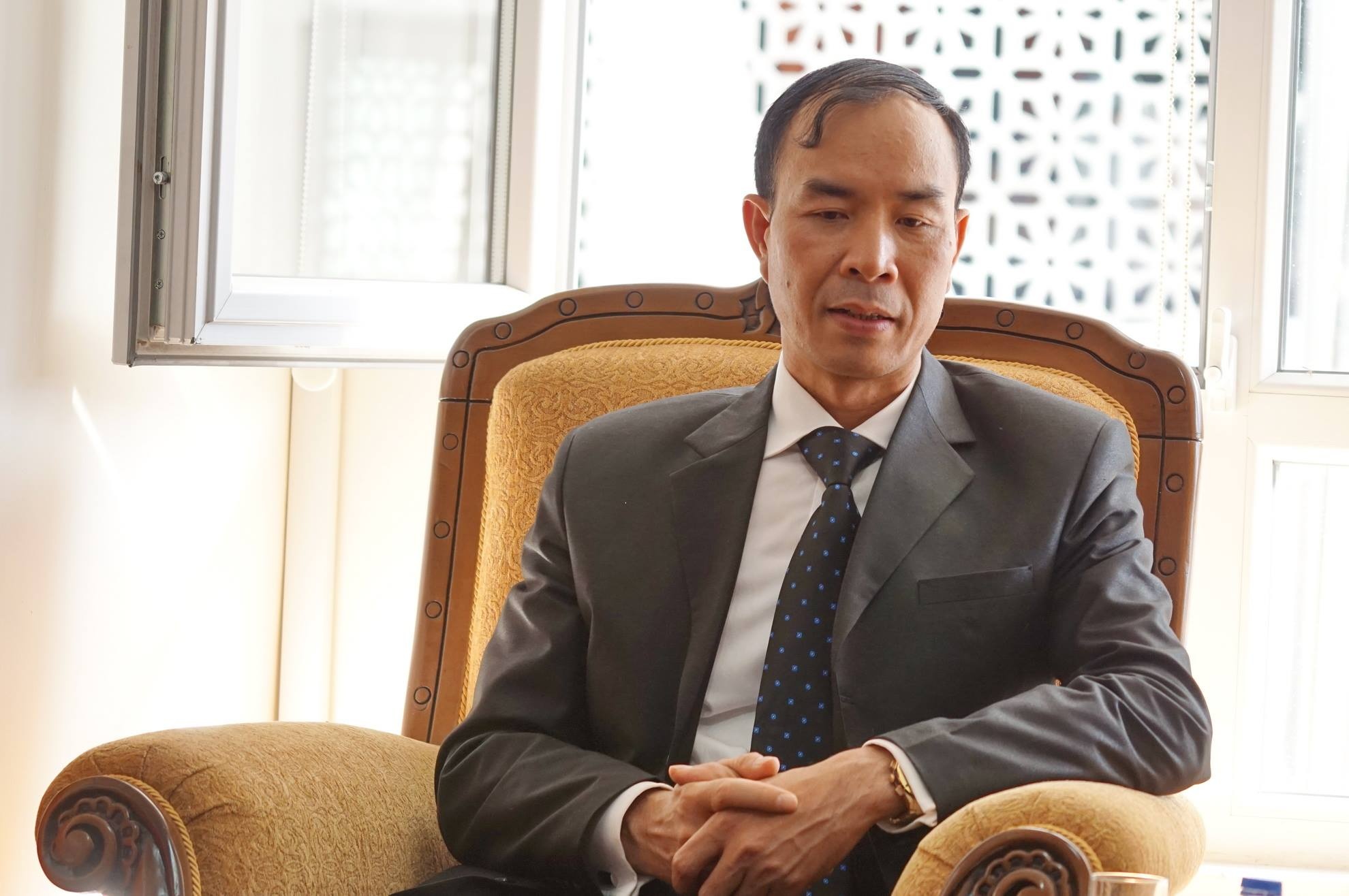 Ông Dương Quý Nam, bí thư thứ nhất tại Đại sứ quán Việt Nam ở Thổ Nhĩ Kỳ. Ảnh: Duy Hiếu