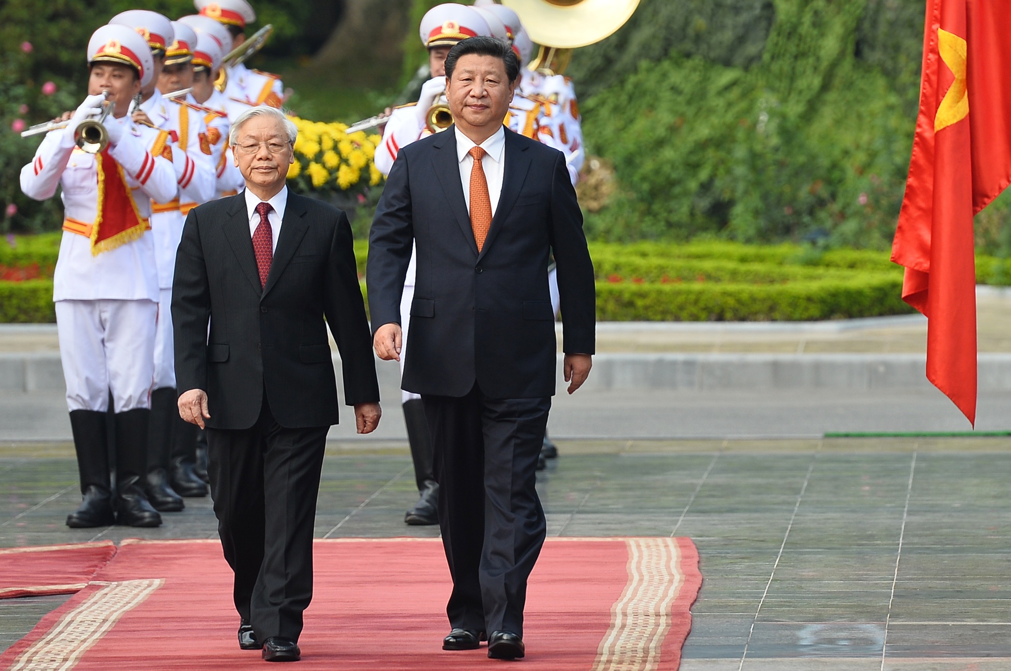 24 gio cua Chu tich Trung Quoc tai Ha Noi hinh anh