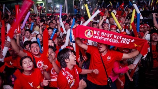 Toan canh cuoc bau cu lich su cua Myanmar hinh anh