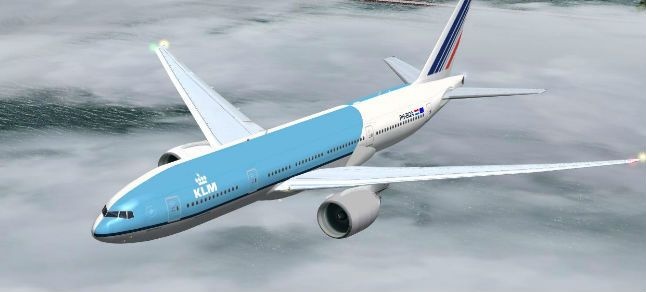 May bay toi Phap ha canh khan cap vi bi de doa hinh anh