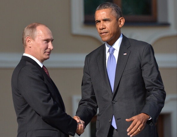 Obama, Putin thao luan ve Syria hinh anh