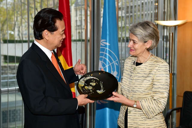 Giam doc UNESCO danh gia cao nhung dong gop cua Viet Nam hinh anh