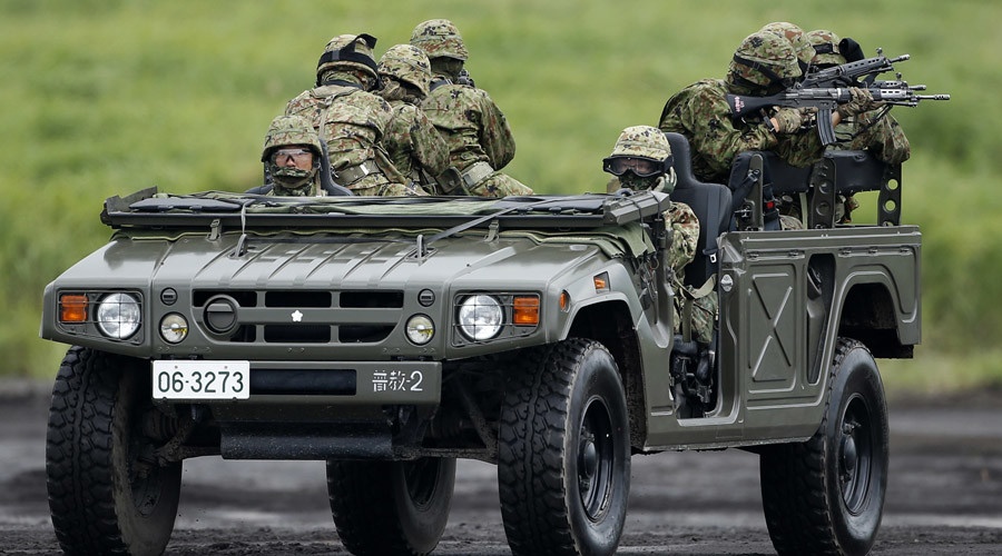 Nhat Ban thong qua ngan sach quoc phong ky luc cho nam 2016 hinh anh