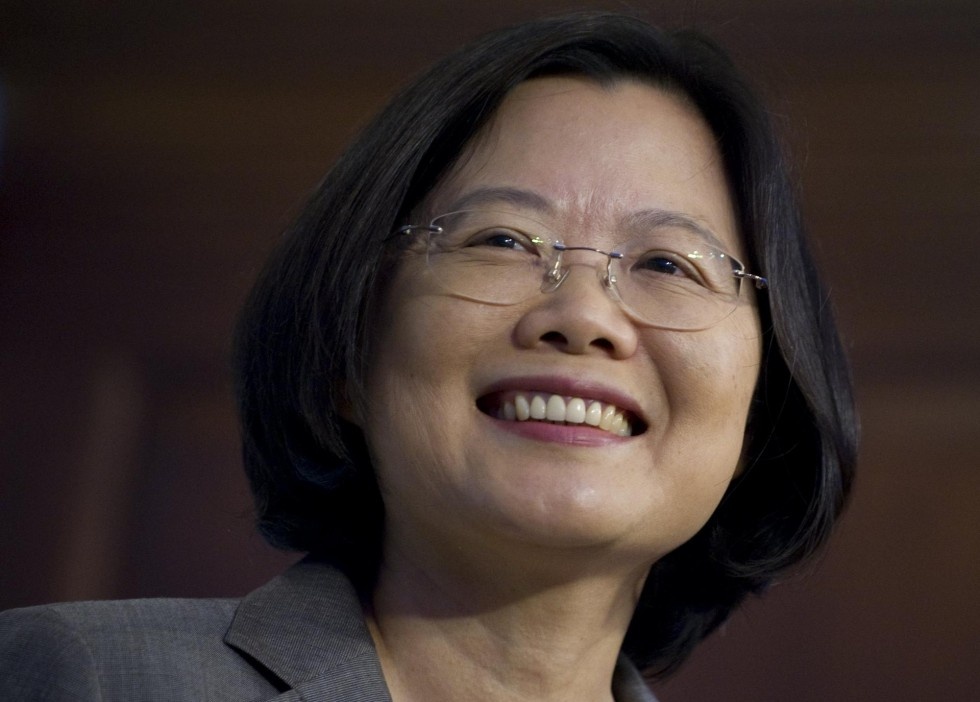 Dai Loan co nu lanh dao dau tien hinh anh