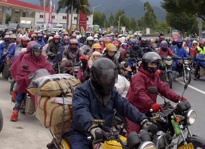 Cuoc di cu lon nhat the gioi dip Tet o Trung Quoc hinh anh