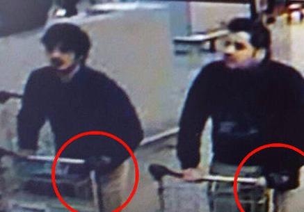 Cong bo anh 3 nghi pham danh bom o san bay Bi hinh anh