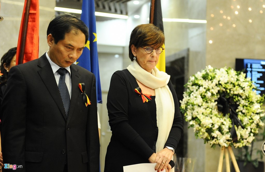 Brussels sau vụ khủng bố ảnh 1 Brussels sau vu khung bo anh 1