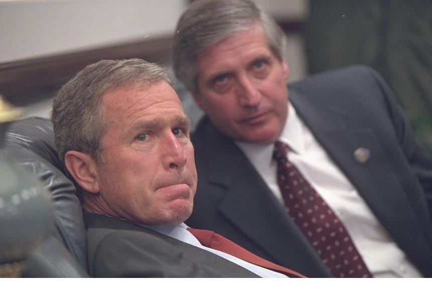 Cong bo anh Tong thong Bush trong ngay My bi tan cong 11/9 hinh anh