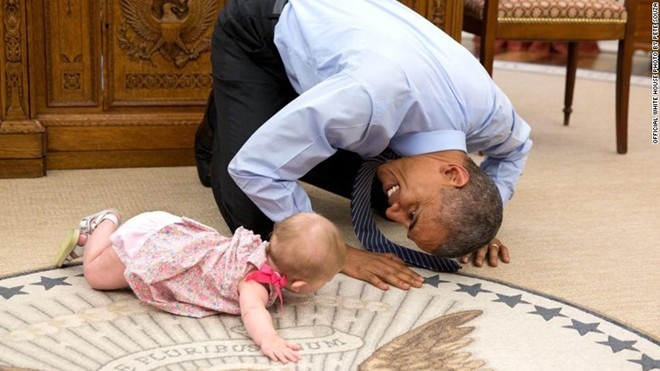 khoảnh khắc đời thường của obama ảnh 13 khoanh khac doi thuong cua obama anh 13