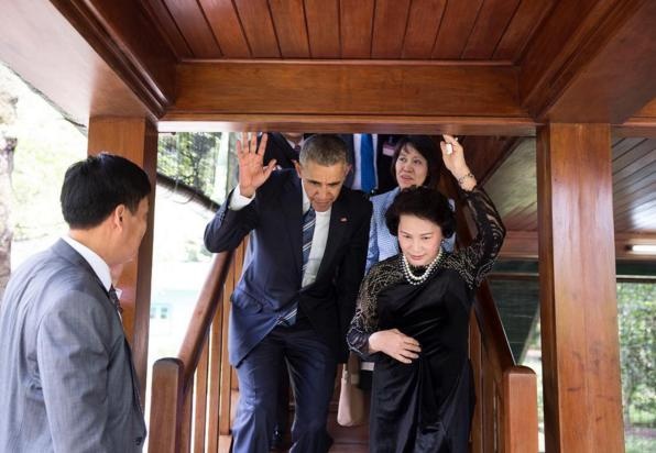 Obama tham Viet Nam anh 7