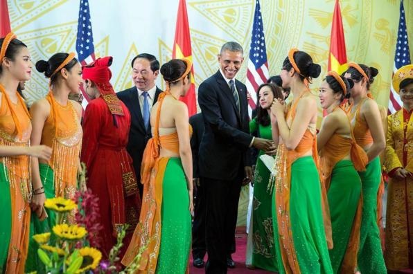 Obama tham Viet Nam anh 6
