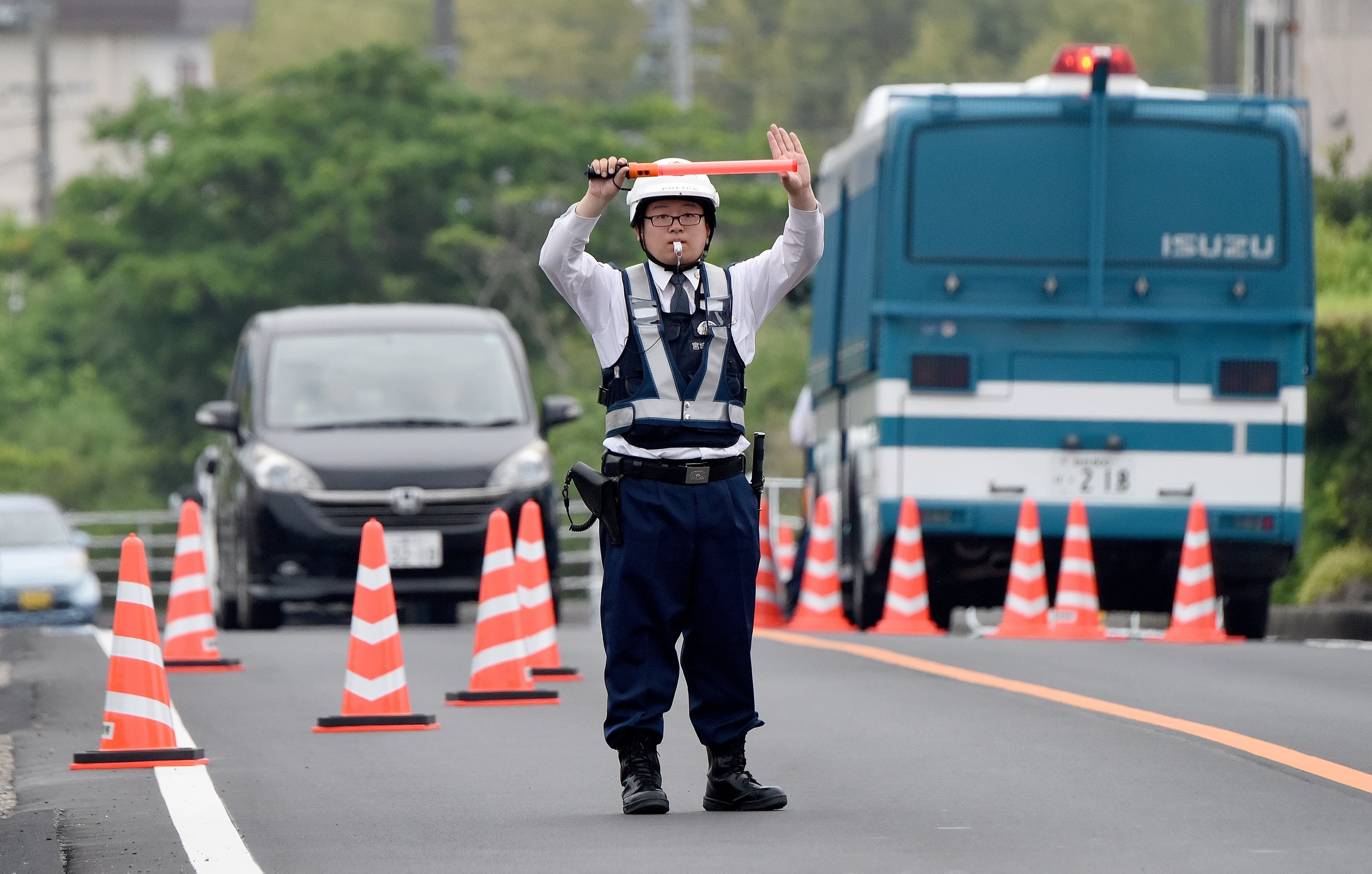Nhật Bản thắt chặt an ninh khi Obama thăm Hiroshima ảnh 3 Nhat Ban that chat an ninh khi Obama tham Hiroshima anh 3