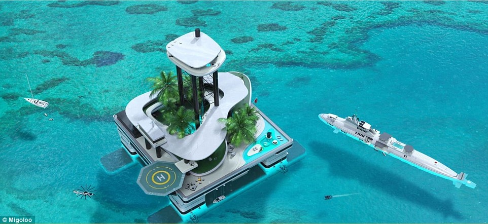 siêu du thuyền tàu ngầm xa xỉ ảnh 8 sieu du thuyen tau ngam xa xi anh 8