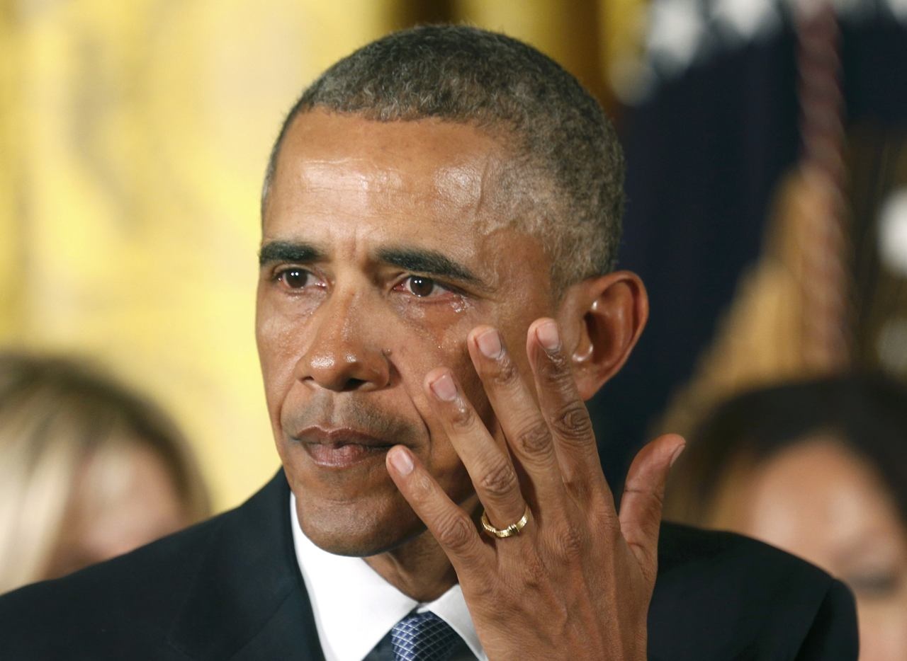 Obama phản ứng trước các vụ xả súng Mỹ ảnh 5 Obama phan ung truoc cac vu xa sung My anh 5