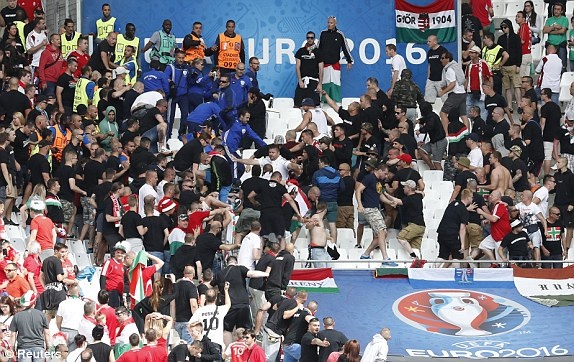 au da giua co dong vien Hungary va Phap tai Euro 2016 anh 2
