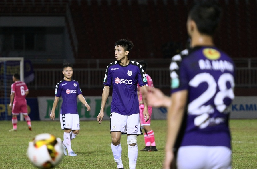 Ha Noi thua soc Sai Gon,  CLB Ha Noi,  CLB Sai Gon,  V.League,  Sportradar,  tieu cuc V.League,  World Cup anh 2