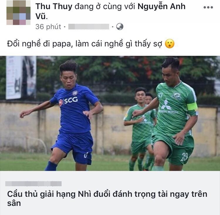 Trọng tài, Nguyễn Anh Vũ, Bà rịa Vũng Tàu, cầu thủ Bà Rịa Vũng Tàu, rượt đánh trọng tài, giải hạng nhì, Phố Hiến, trọng tài bỏ nghề ảnh 1 Trong tai, Nguyen Anh Vu, Ba ria Vung Tau, cau thu Ba Ria Vung Tau, ruot danh trong tai, giai hang nhi, Pho Hien, trong tai bo nghe anh 1
