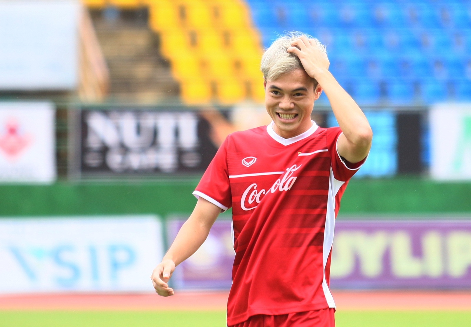 Phan Van Duc,  Nguyen Van Toan,  Olympic Viet Nam,  Park Hang-seo,  Binh Duong,  ASIAD,  ASIAD 2018,  Indonesia,  Nhat Ban,  Olympic Nhat Ban anh 1