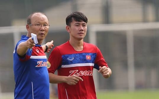 Minh Vuong duoc thay Park goi lai Olympic Viet Nam hinh anh