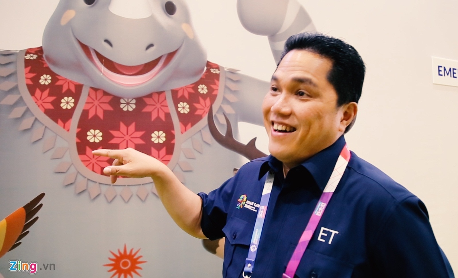 INASGOC,  chu tich olympic Indonesia,  chu tich Inter Milan,  Erick Thohir,  ASIAD,  ASIAN Games,  phong vien anh 1