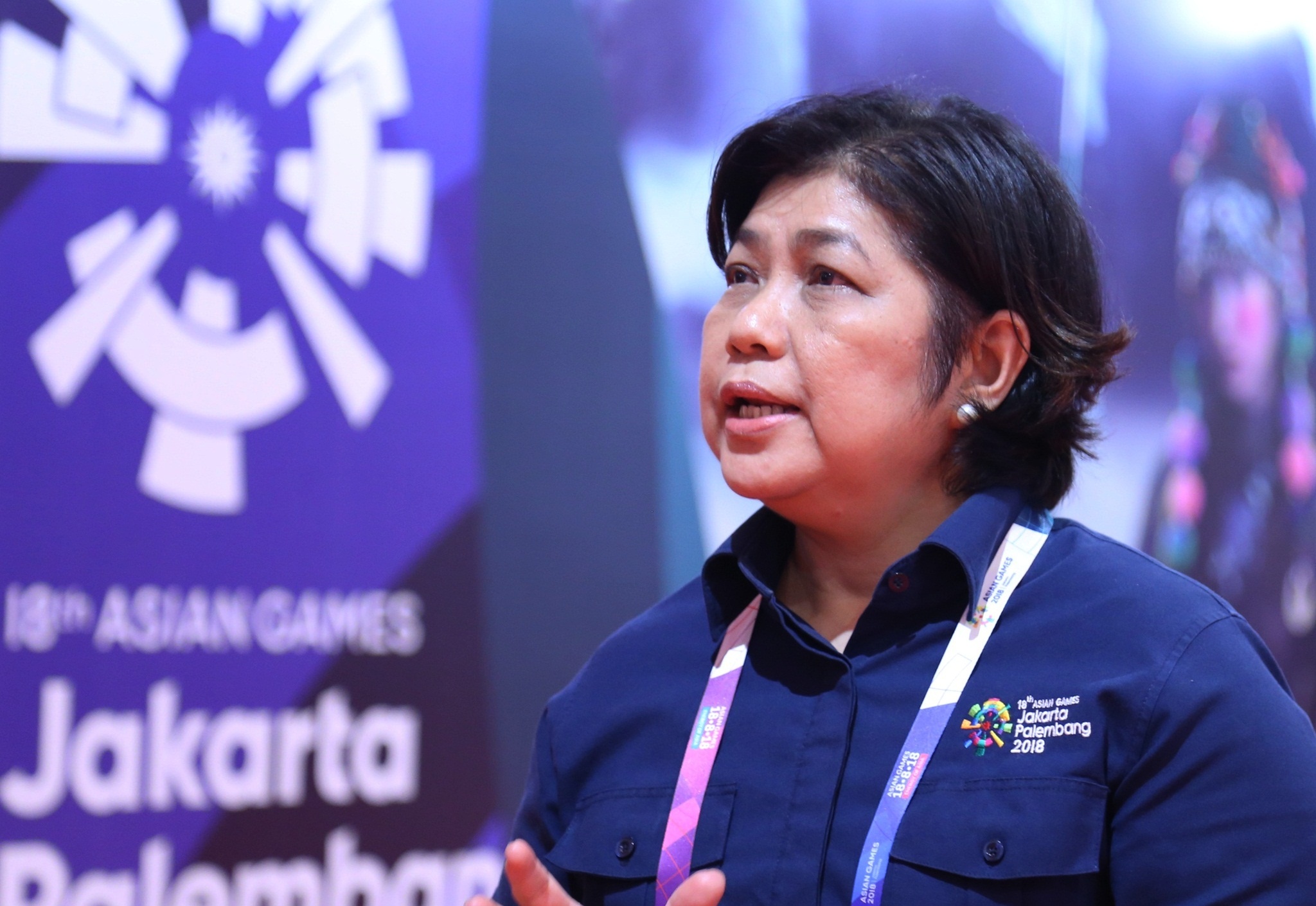 asiad,  ban quyen asiad,  ban quyen truyen hinh,  Linda Wahyudi,  giam doc trung tam truyen hinh,  INASGOC,  indonesia,  viet nam anh 1