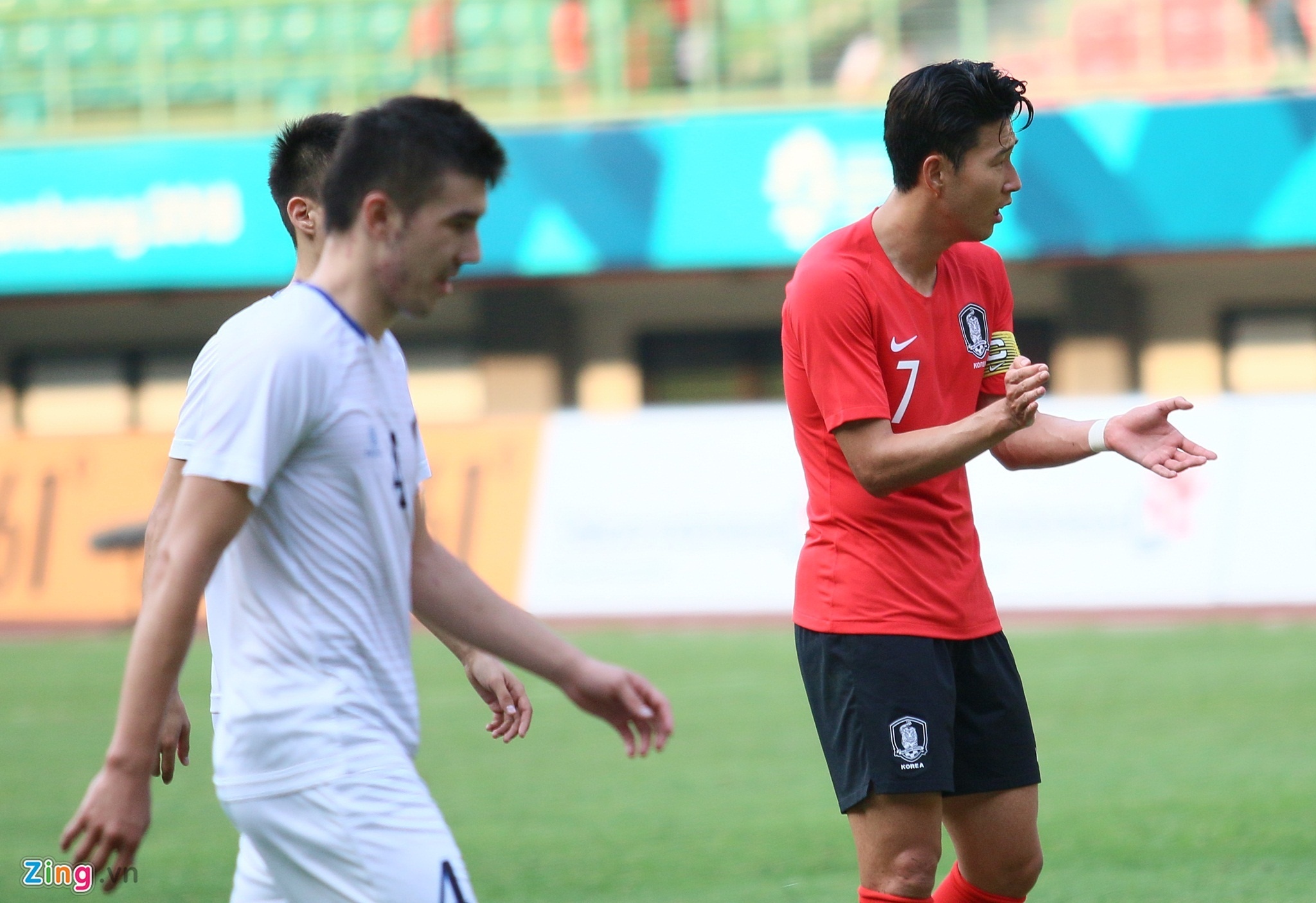 Son heung min,  olympic han quoc,  tottenham,  olympic uzbekistan,  asiad,  olympic viet nam,  park hang-seo anh 4