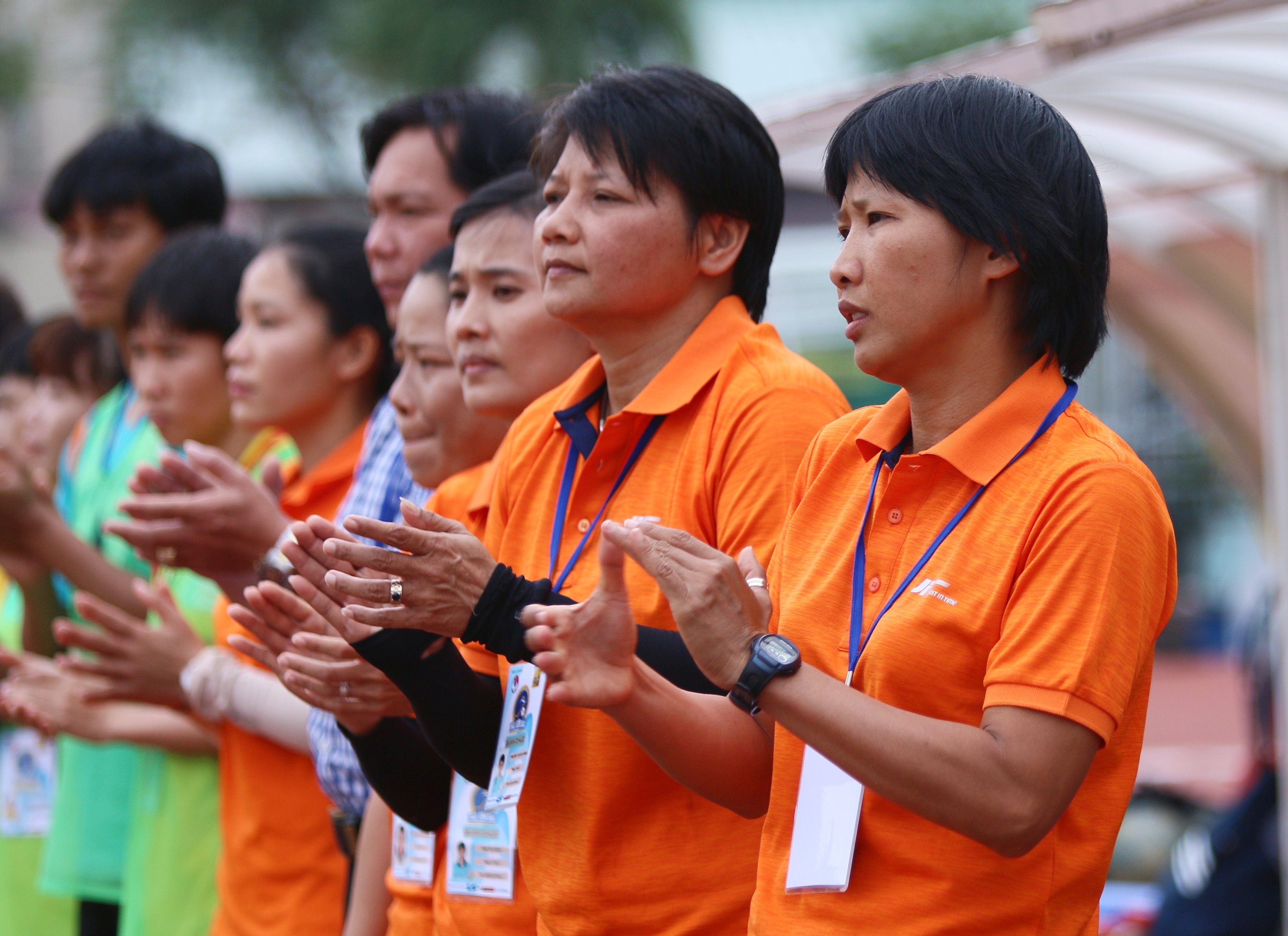 bong da nu,  nu cau thu,  TP.HCM I,  Phong phu Ha Nam,  danh nhau,  Than Khoang San anh 2