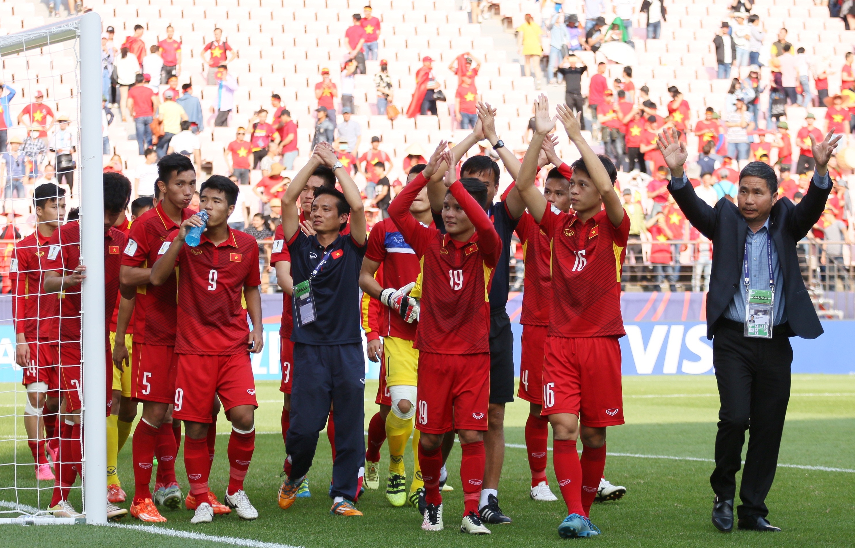 U19 Viet Nam,  U20 Viet Nam,  Hoang Anh Tuan,  U20 World Cup,  AFC,  Bui Tien Dung,  Quang Hai,  Duc Chinh anh 3