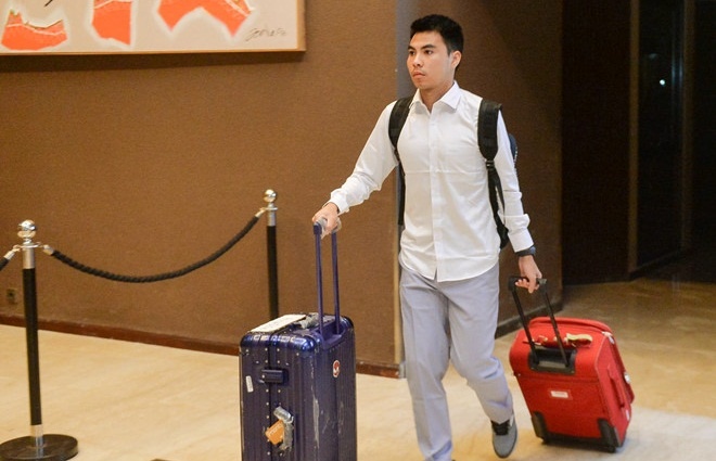 Thay tro Park Hang-seo o khach san 5 sao cua Viet Nam tren dat Lao hinh anh