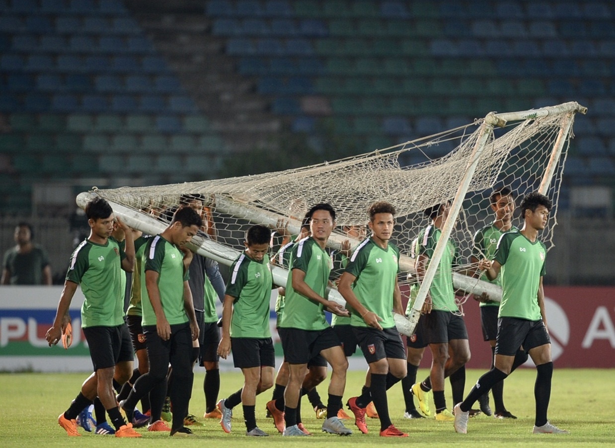 Myanmar,  Aung Thu,  Viet Nam,  doi tuyen,  Park Hang Seo,  AFF Cup,  AFF anh 2