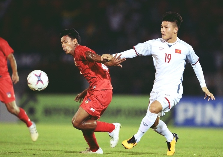 Quang Hai duoc GDKT cua CLB Thai League ‘cham’ o tran hoa Myanmar hinh anh