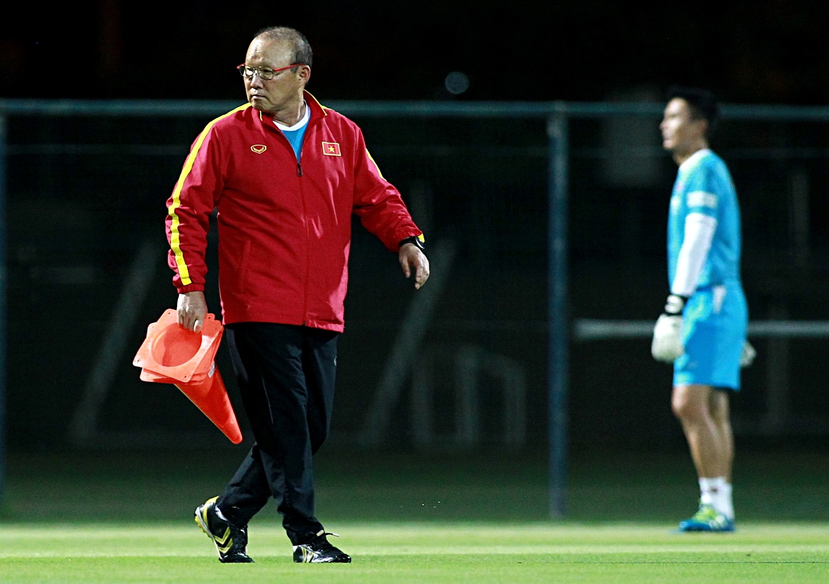 Tro ly HLV Park Hang-seo dan dat U23 o Dubai Cup anh 1