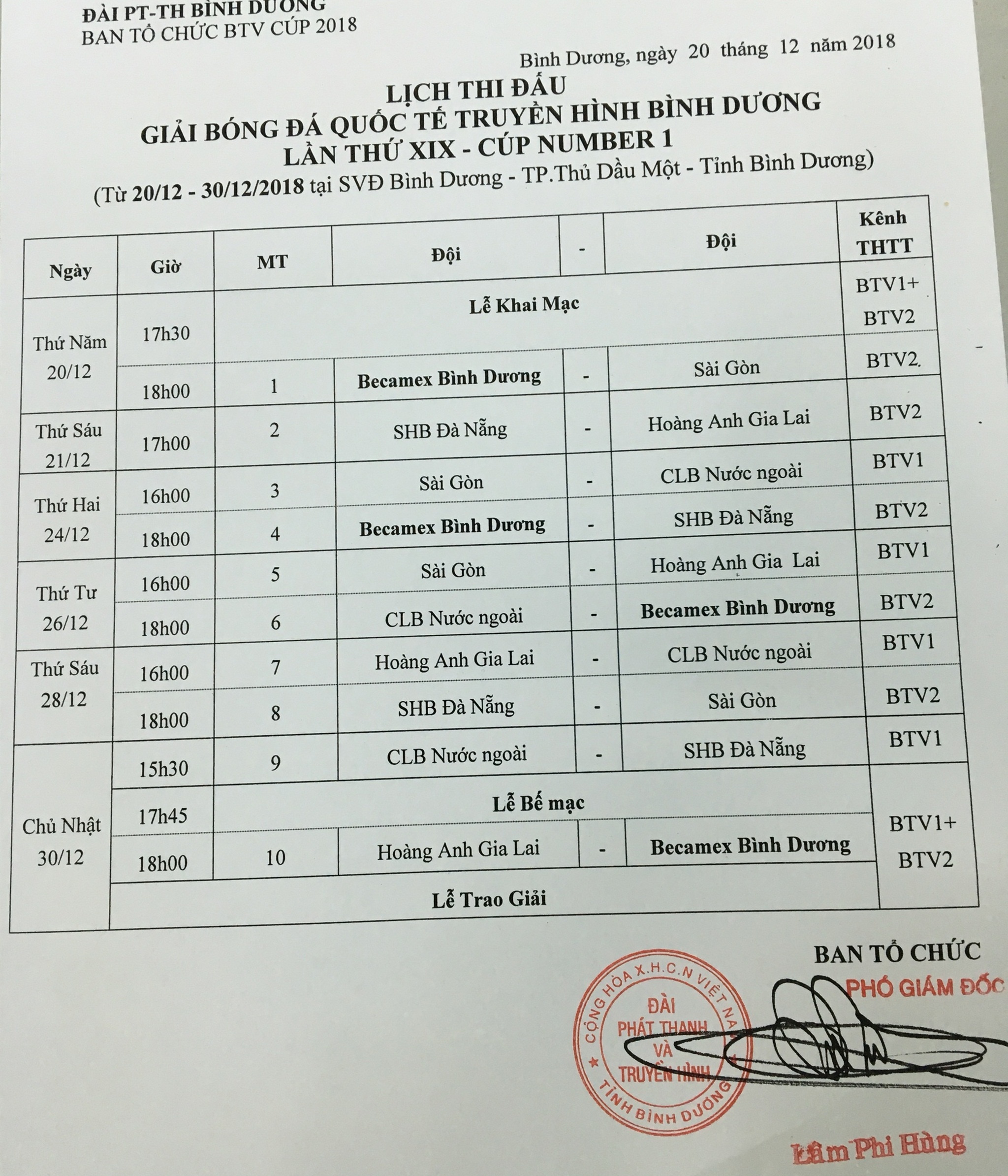 BTV Cup, Giải giao hữu quốc tế, Nguyễn Phú Yên, Bình Dương, Uganda Tooro United, Cascavel Recreativo ảnh 2 BTV Cup, Giai giao huu quoc te, Nguyen Phu Yen, Binh Duong, Uganda Tooro United, Cascavel Recreativo anh 2