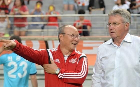 HLV Park Hang-seo doi ke hoach de gap lai ong Guus Hiddink hinh anh