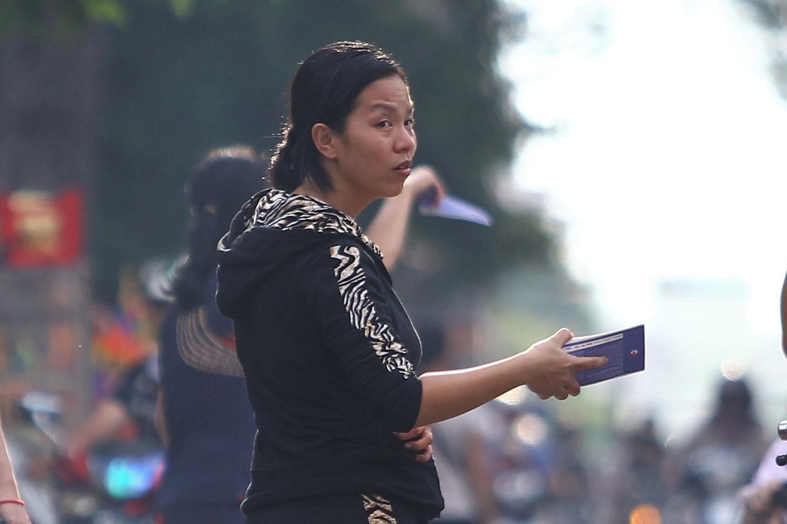 Phe ve tran U22 Viet Nam gay roi truoc gio thi dau hinh anh