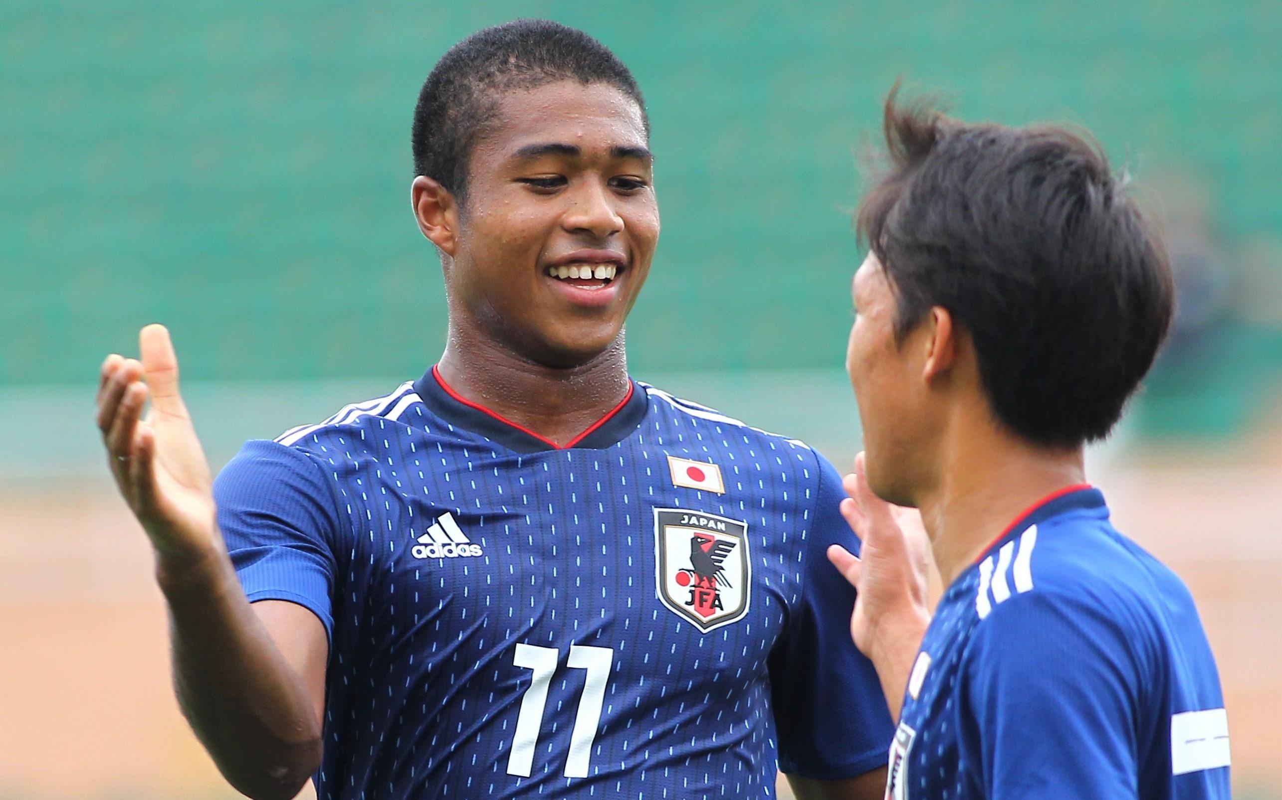 Doi du bi Nhat Ban thang 10-0 truoc Guam o vong loai U19 chau A hinh anh