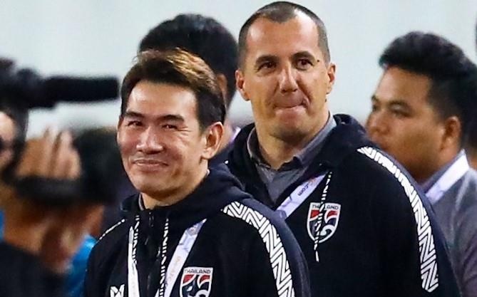 HLV Park gap lai tro ly tuyen Thai Lan o SEA Games 30 hinh anh