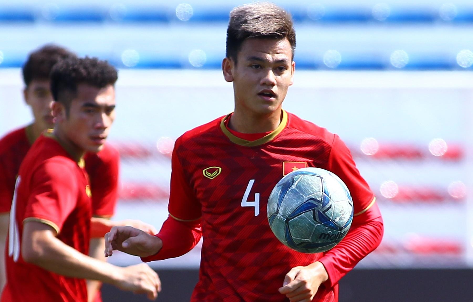 6 cau thu U22 Viet Nam tap truoc su chung kien cua U22 Thai Lan hinh anh