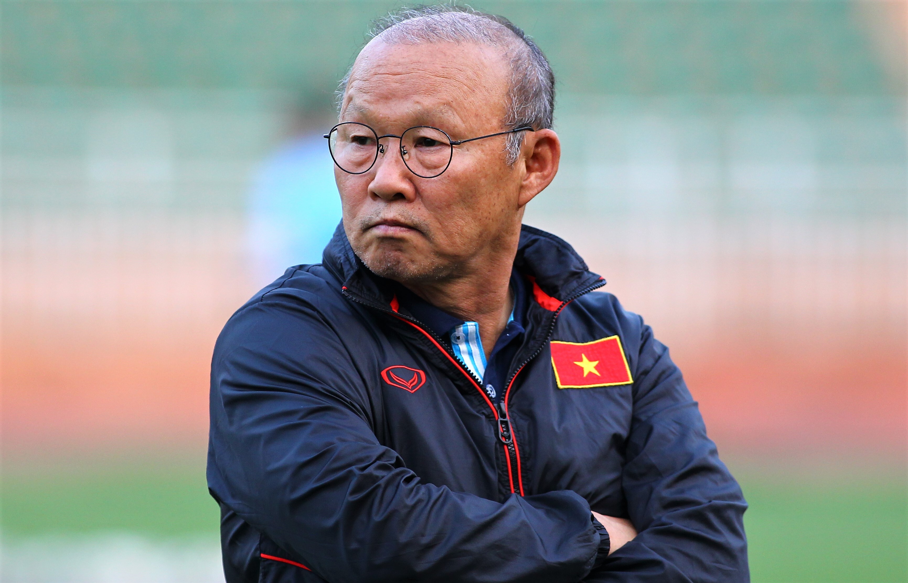 HLV Park trong buoi tap dau tien cua U23 Viet Nam o TP.HCM hinh anh