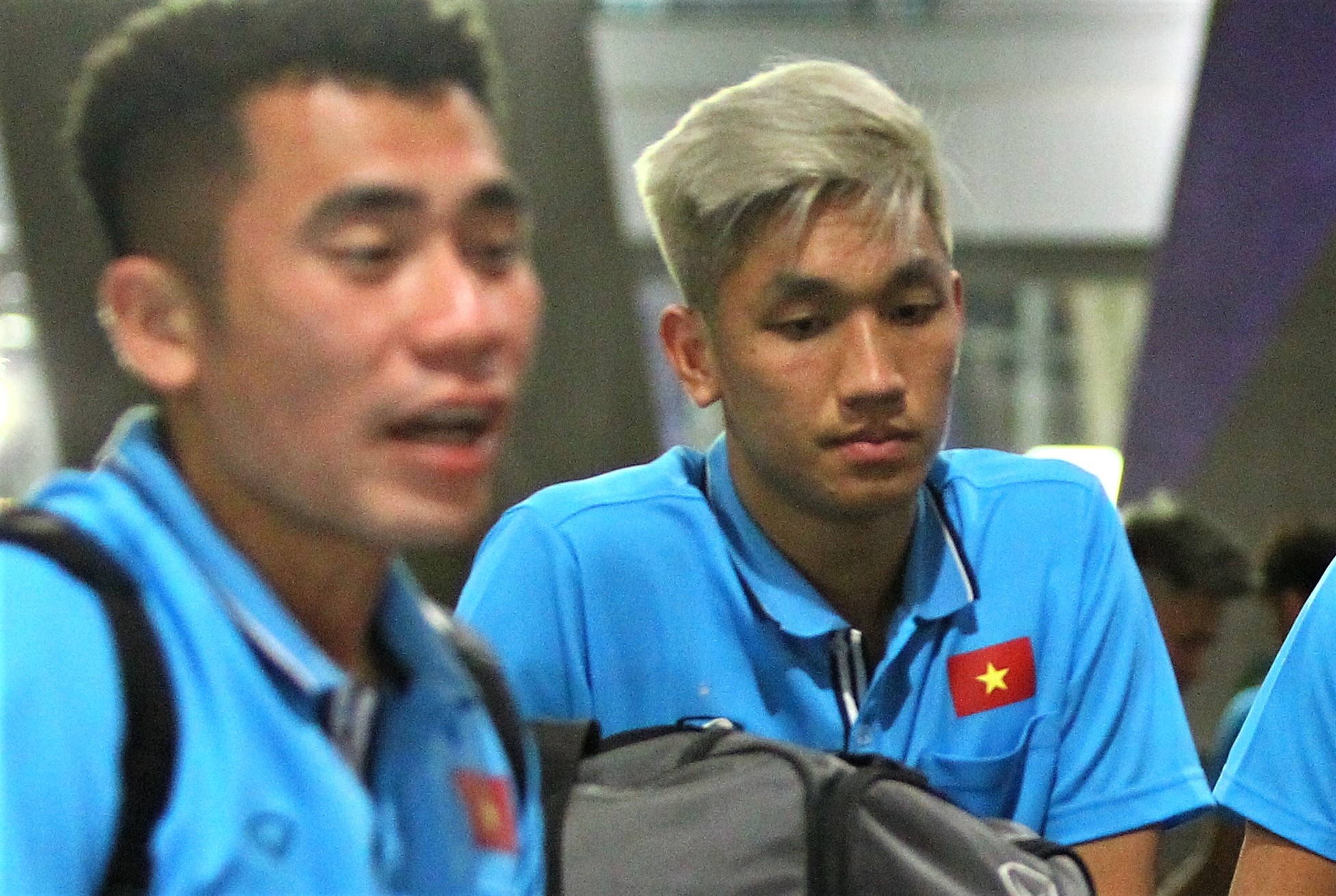 Trong Dai, Danh Trung ve Ha Noi ngay sau khi bi loai hinh anh