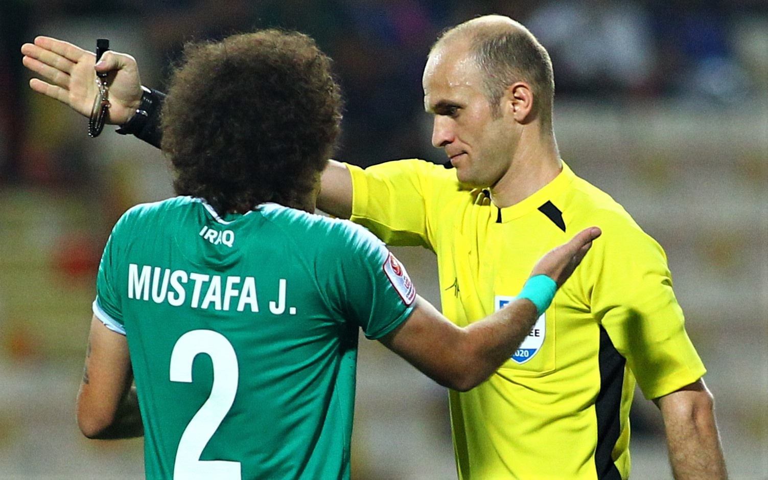 HLV U23 Iraq noi gi ve qua phat den trong tran gap Thai Lan hinh anh