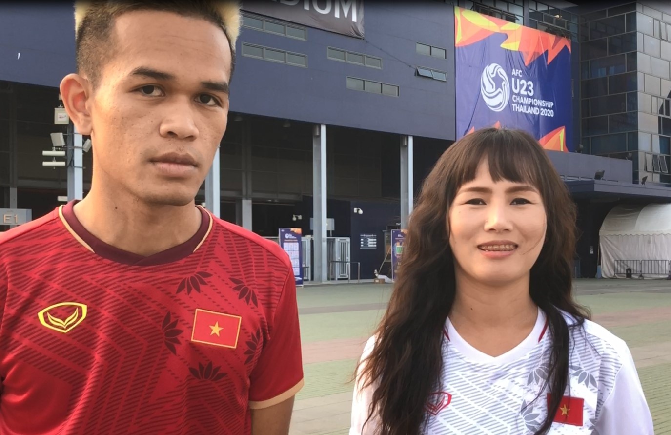 Khong khi tram lang o noi U23 Jordan thi dau voi UAE hinh anh