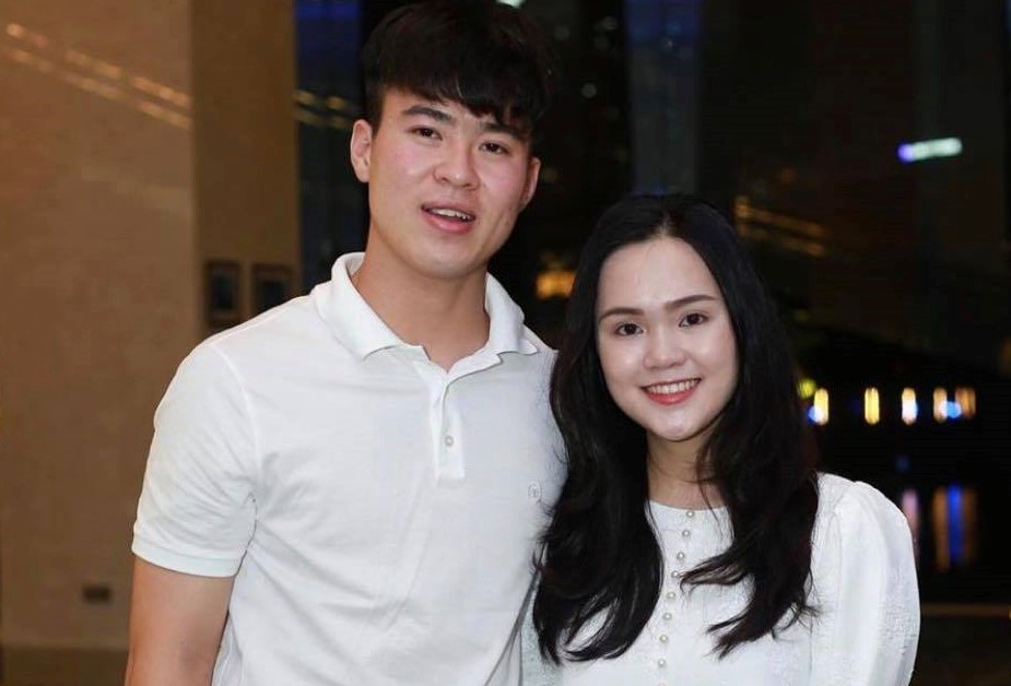 Duy Manh cam on fan khi nhan loi chuc mung sap co con hinh anh